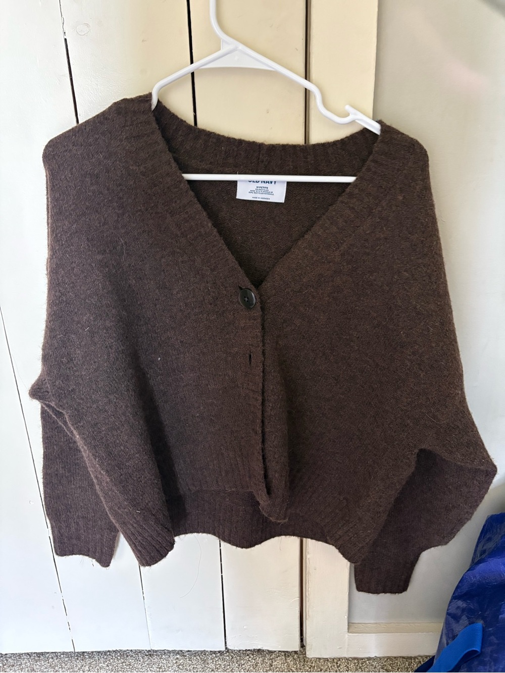 Old Navy Dark Brown V-Neck Button Cardigan Sweater - Women
